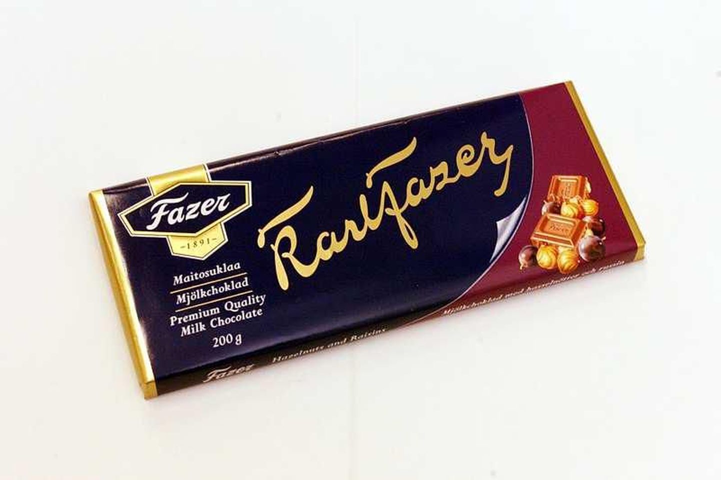 Üka paljudest Fazeris toodetavatest šokolaadidest.