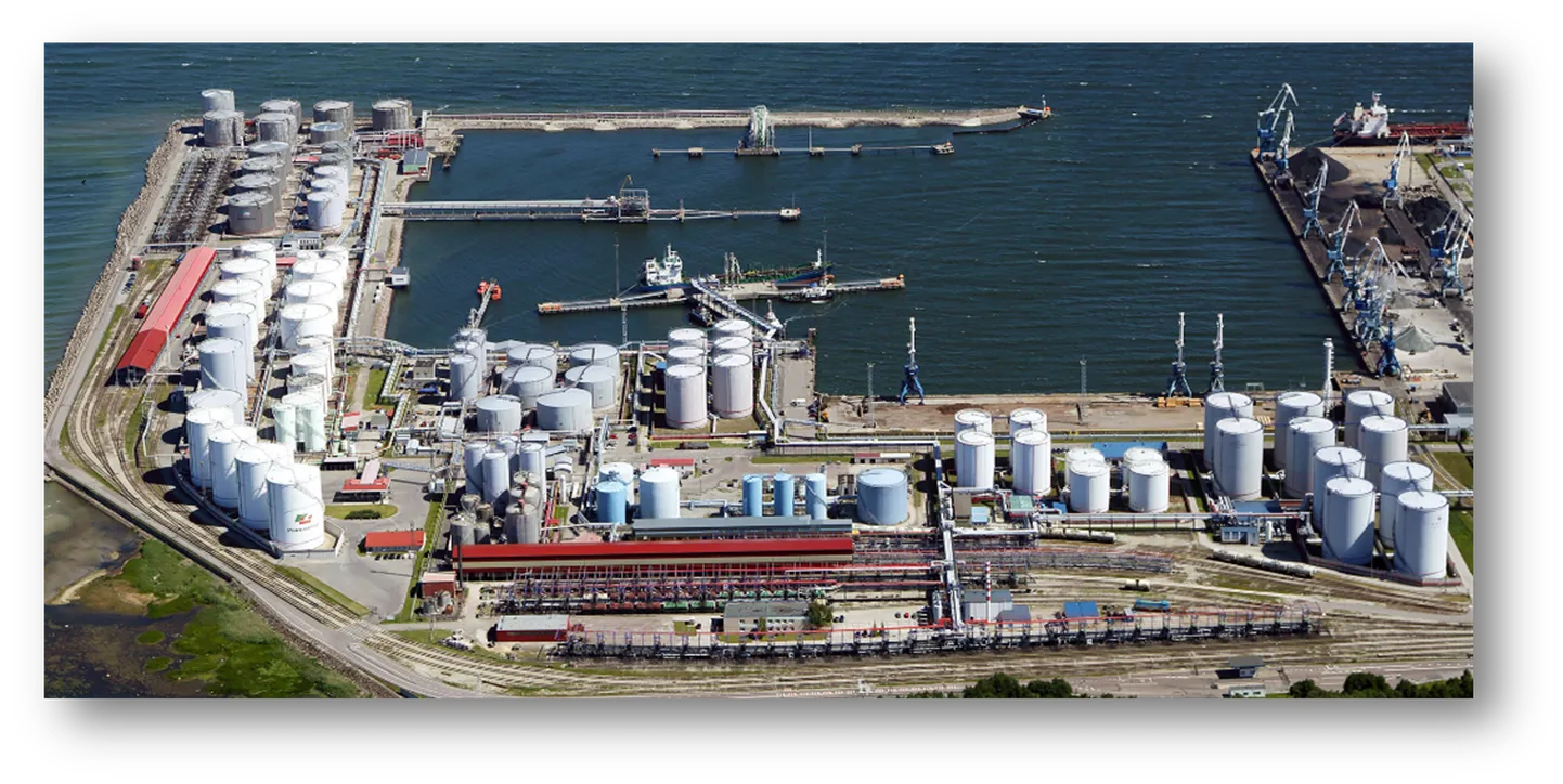 Oiltanking Tallinn terminal Muuga sadamas.