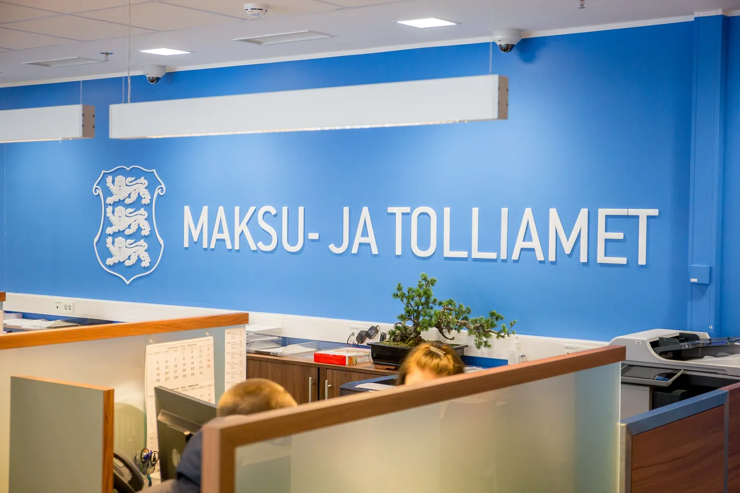 Maksu- ja tolliameti sümboolika.