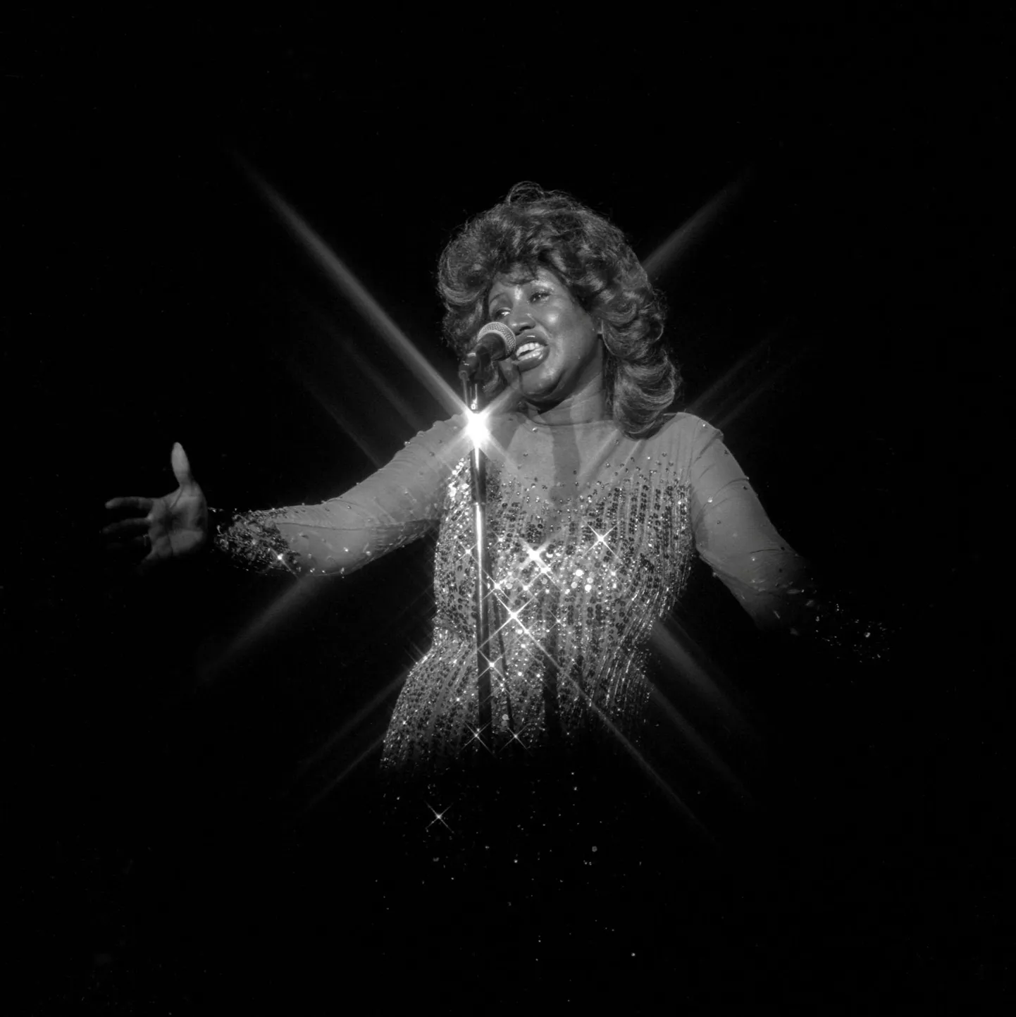 Aretha Franklin esinemas 1978. aasta suvel Las Vegases. FOTO: Reuters / Scanpix