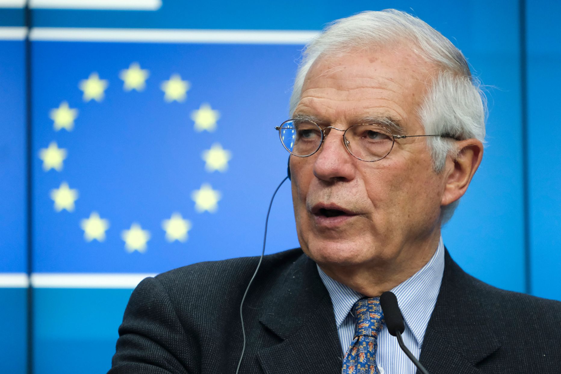 Eiropas Savienības (ES) ārējās un drošības politikas augstais pārstāvis Žuzeps Borels.