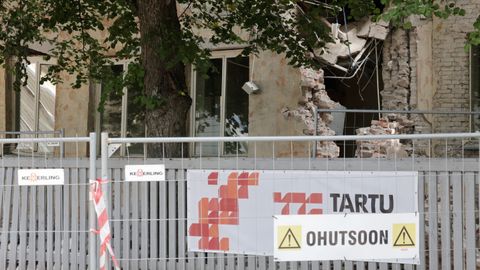 Abilinnapea: ekspertiisi tulemustest sõltub, kes katab Härma kooli varinguga seotud kulud