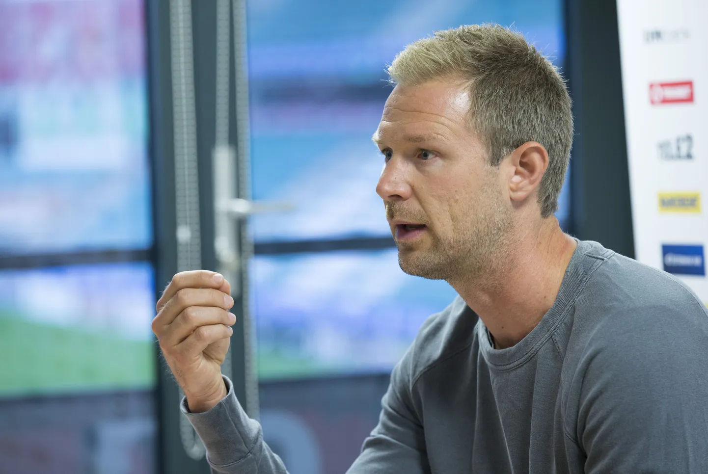 Malmö jalgpalliklubi peatreener Magnus Pehrsson.