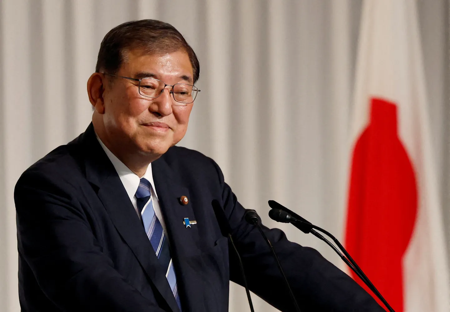Jaapani uus peaminister Shigeru Ishiba. 27. september 2024.