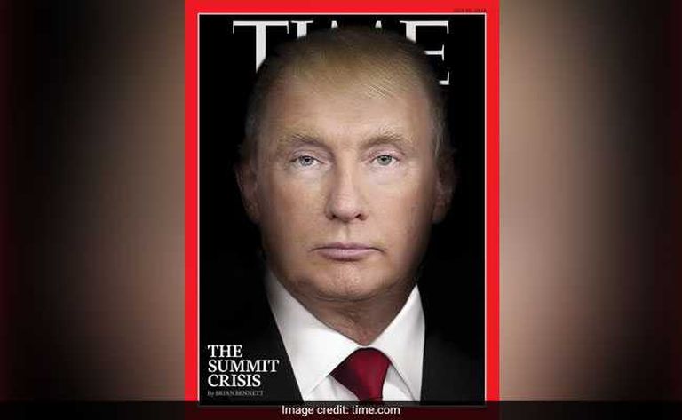 Time'i esikaanel näeb korraga Donald Trumpi ja Vladimir Putinit