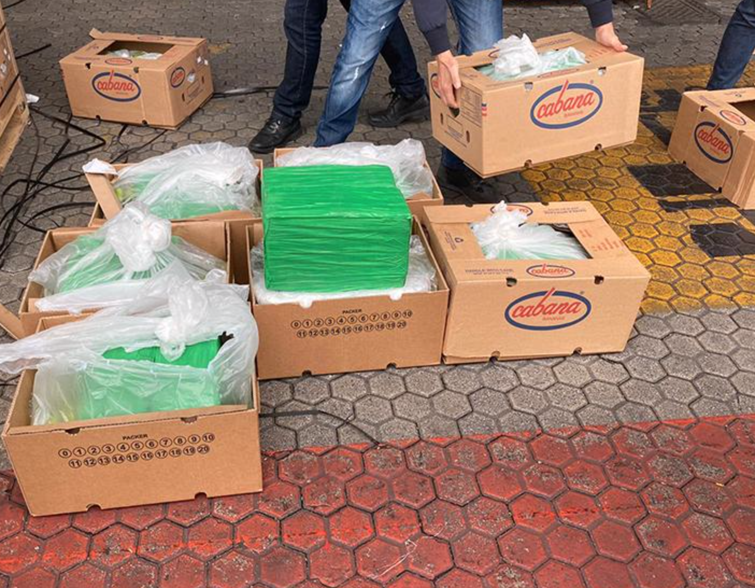 Itaalias konfiskeeriti banaanikastidesse peidetud kokaiin