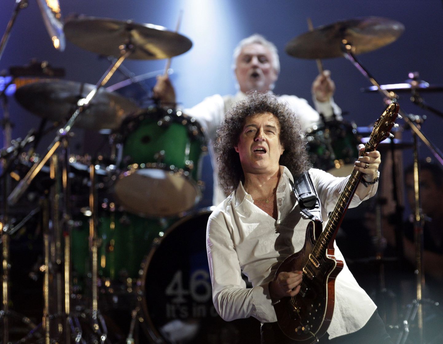 Brian May ja Roger Taylor ansamblist Queen