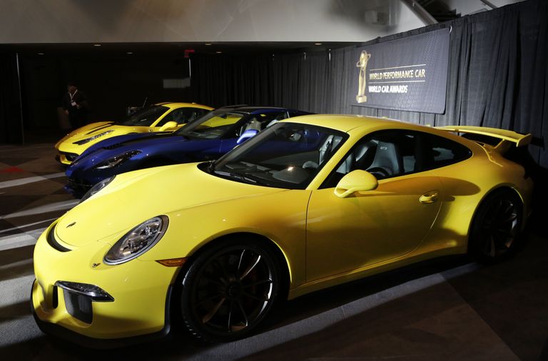 Umbes 230 000 eurot maksev Porsche 911 GT3 RS. Foto: TT NYHETSBYRÅN