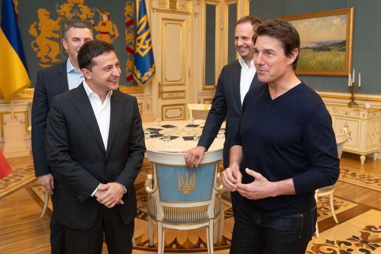 Tom Cruise ja Volodõmõr Zelinskõi kohtusid 30. septembril Kiievis