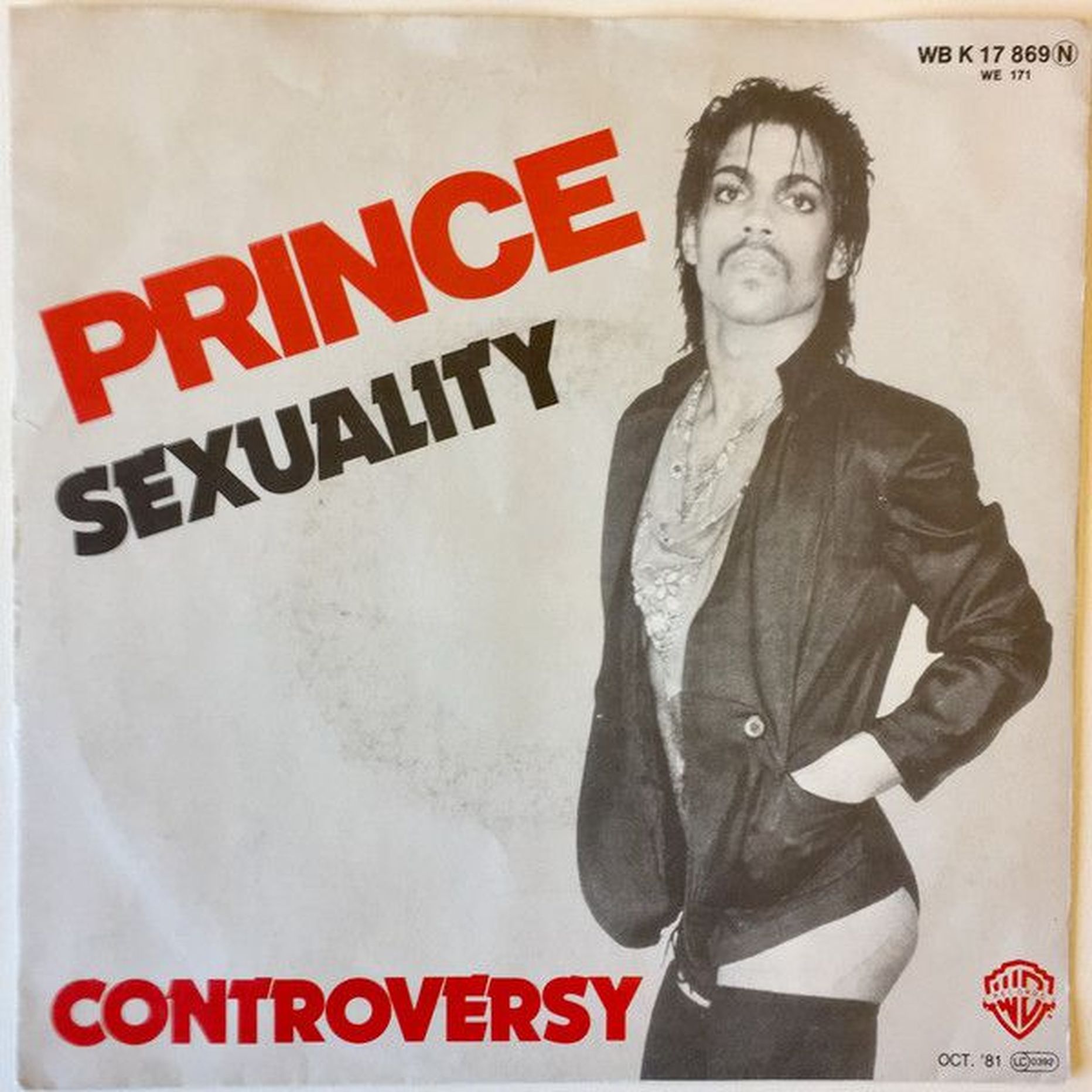 Prince'i Sexuality singli kaas
