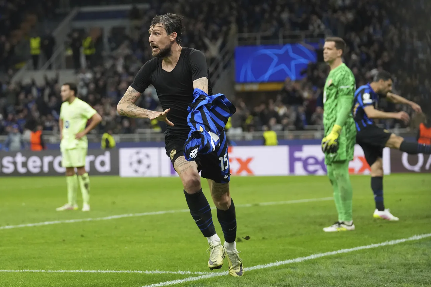 Francesco Acerbi päästis normaalajal Interile viigi ja viis mängu lisaajale.