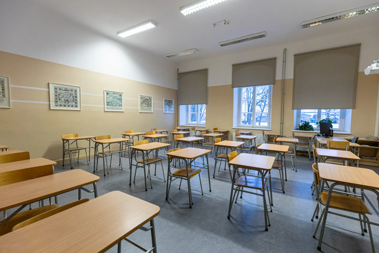 Viljandi kesklinna kooli klassiruum
Foto: Elmo Riig/SAKALA