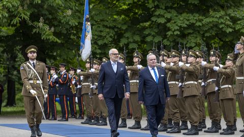President Karis arutas Malta Ordu suurmeistriga Ukraina toet