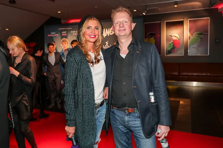 Seikluskomöödia “Sangarid” meeleolukas esilinastus Apollo Kino Solarises. Anu Saagim, Kris Taska