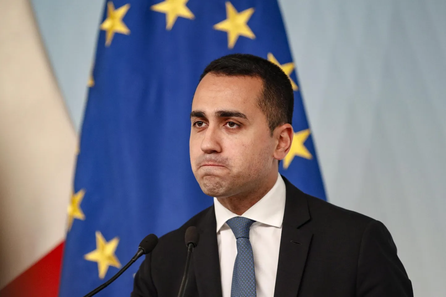 Viie Tähe Liikumise ridadesse kuuluv Itaalia asepeaminister Luigi Di Maio.