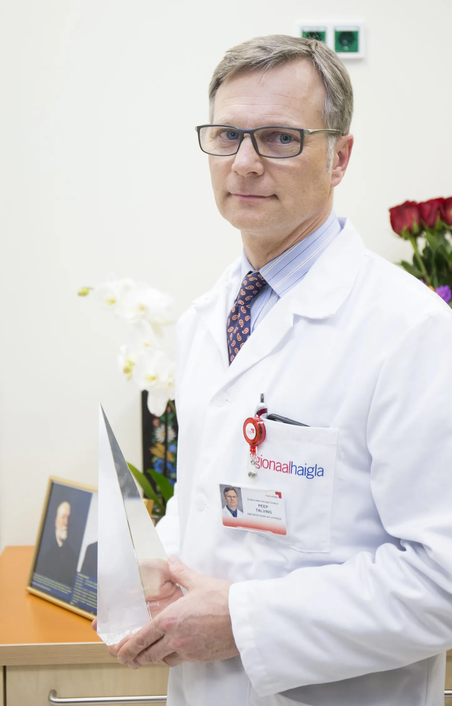 Traumakirurg Peep Talving.