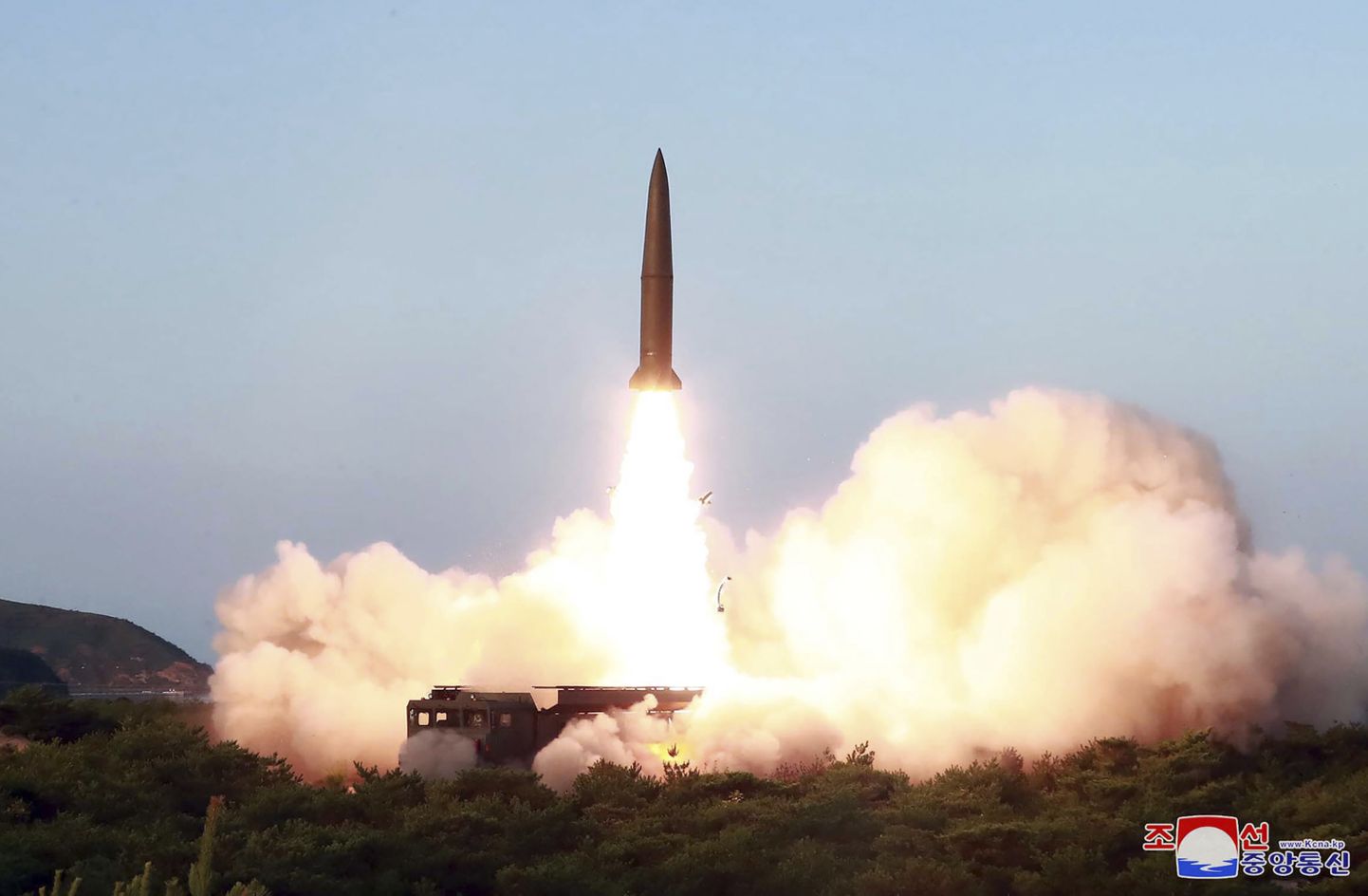 Põhja-Korea raketikatsetus 9. augustil 2019.