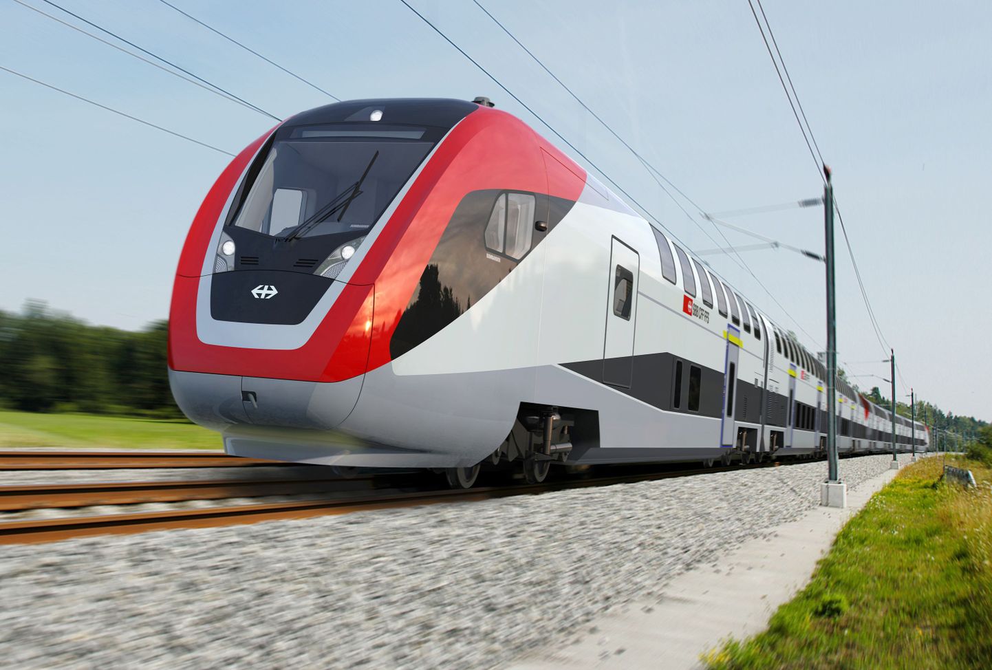 Bombardieri rong, mis peaks hakkama liikuma Šveitsis. Tänavu mais  sõlmis  Bombardier Šveitsi raudteefirmaga 1,9 miljardi frangi mahus lepingu.