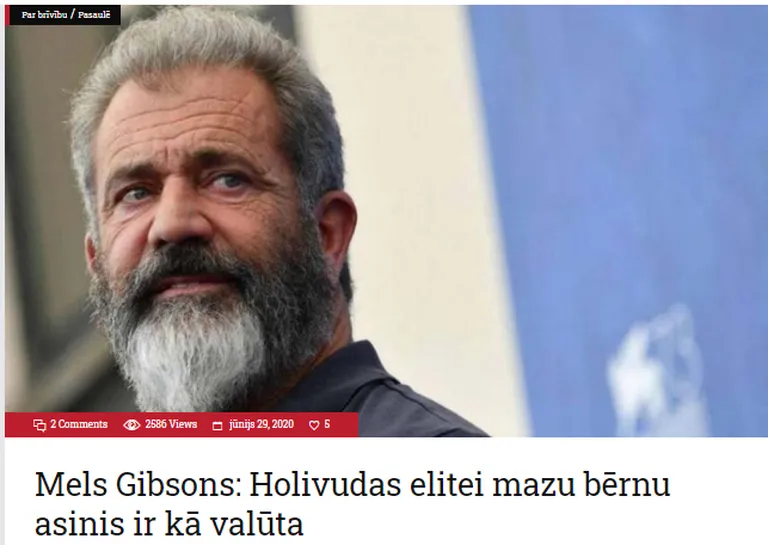 QAnon sazvērestības teorijas izplata arī vietējais dezinformācijas popularizētājs Jānis Pļaviņš.