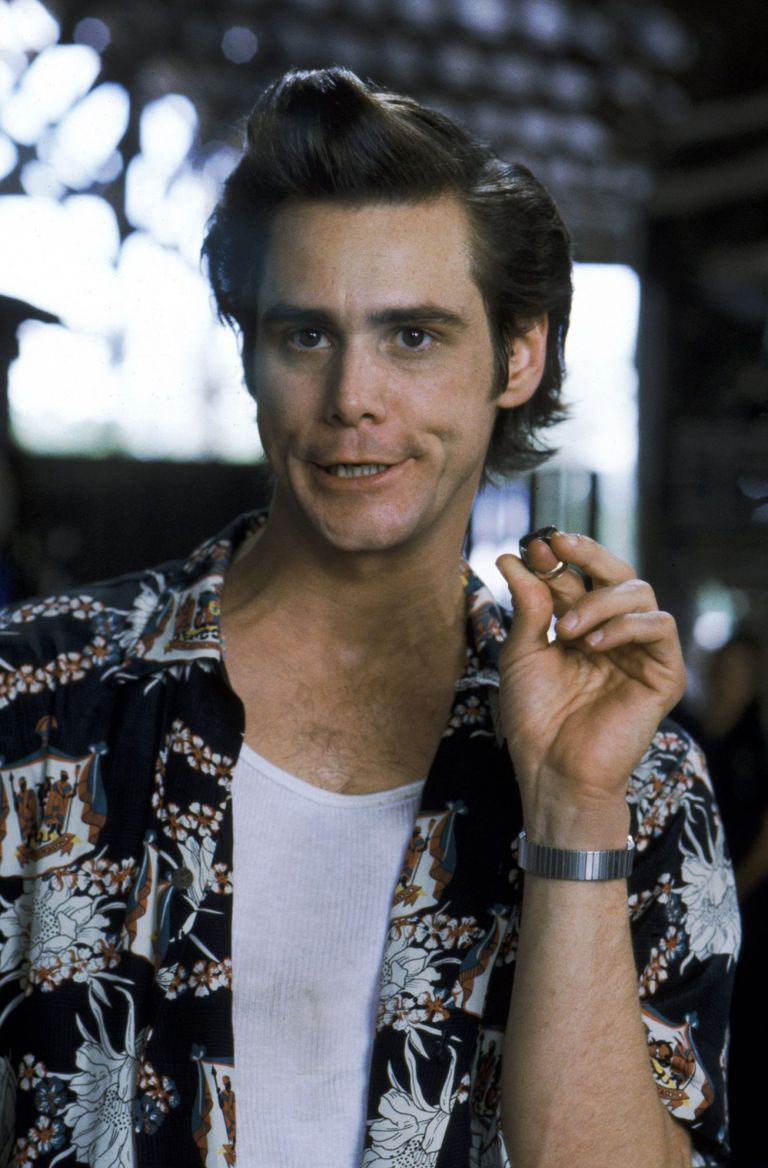 Jim Carrey filmis «Ace Ventura: loomadetektiiv»