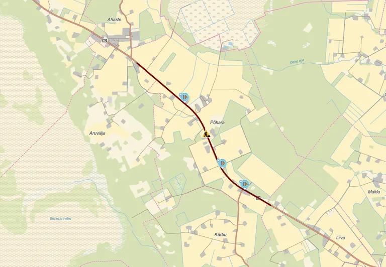 Pärnu–Lihula maanteel mõjutab liiklust päeva kestev teeremont.
