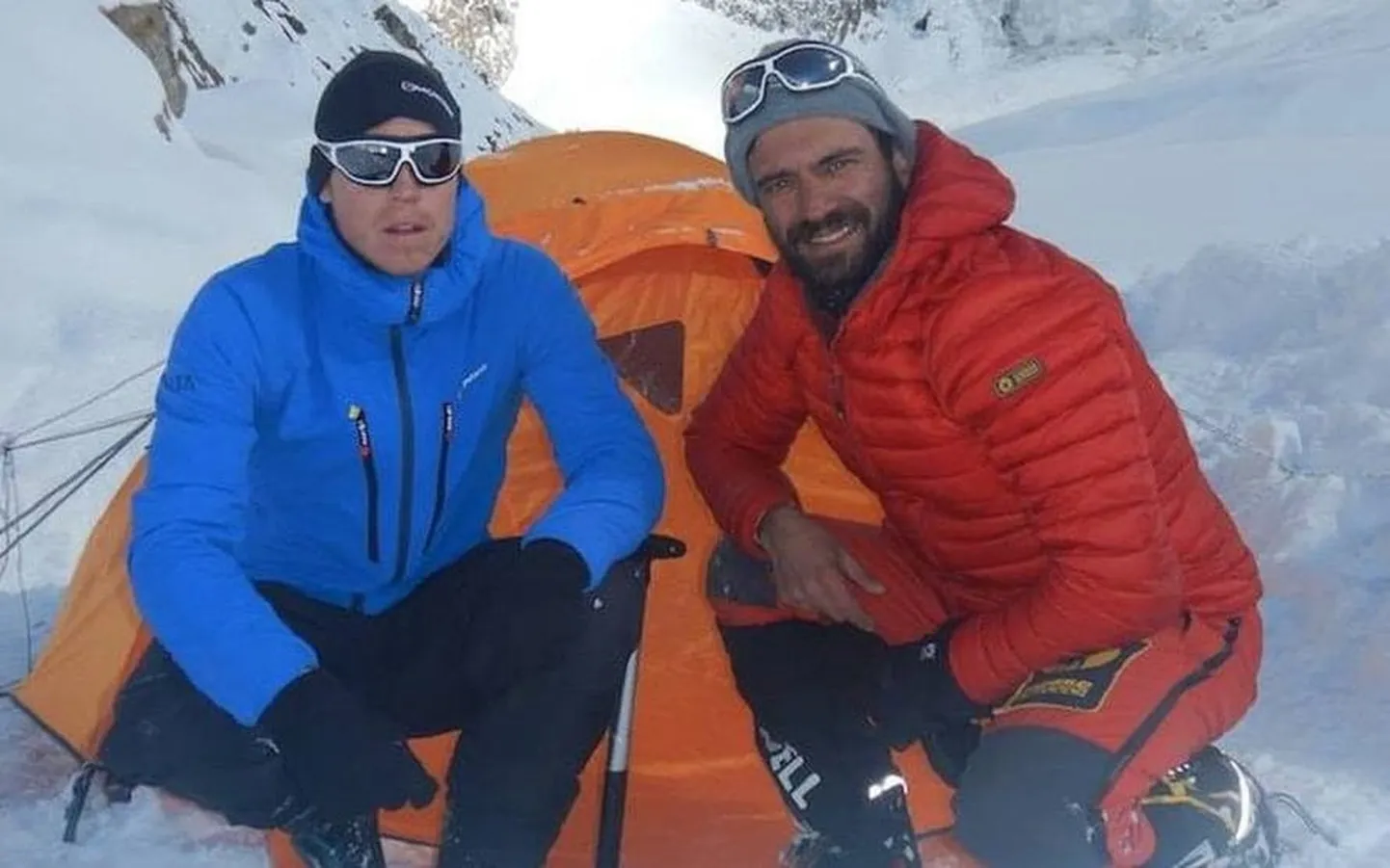 Itaallane Daniele Nardi ja britt Tom Ballard jäid Nanga Parbatil kadunuks 24. veebruaril.