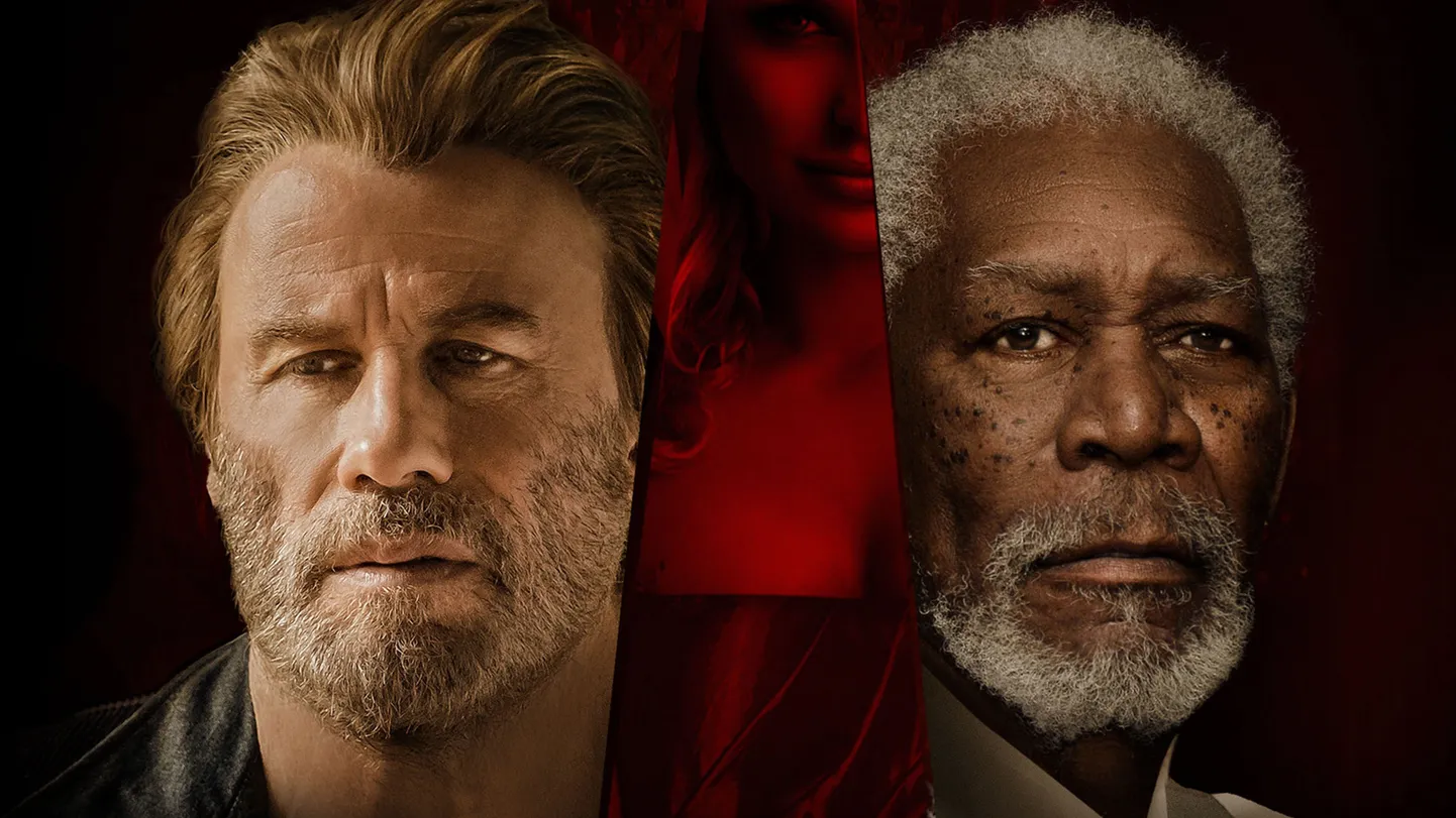John Travolta ja Morgan Freeman filmis «Mürgiroos» (The Poison Rose)