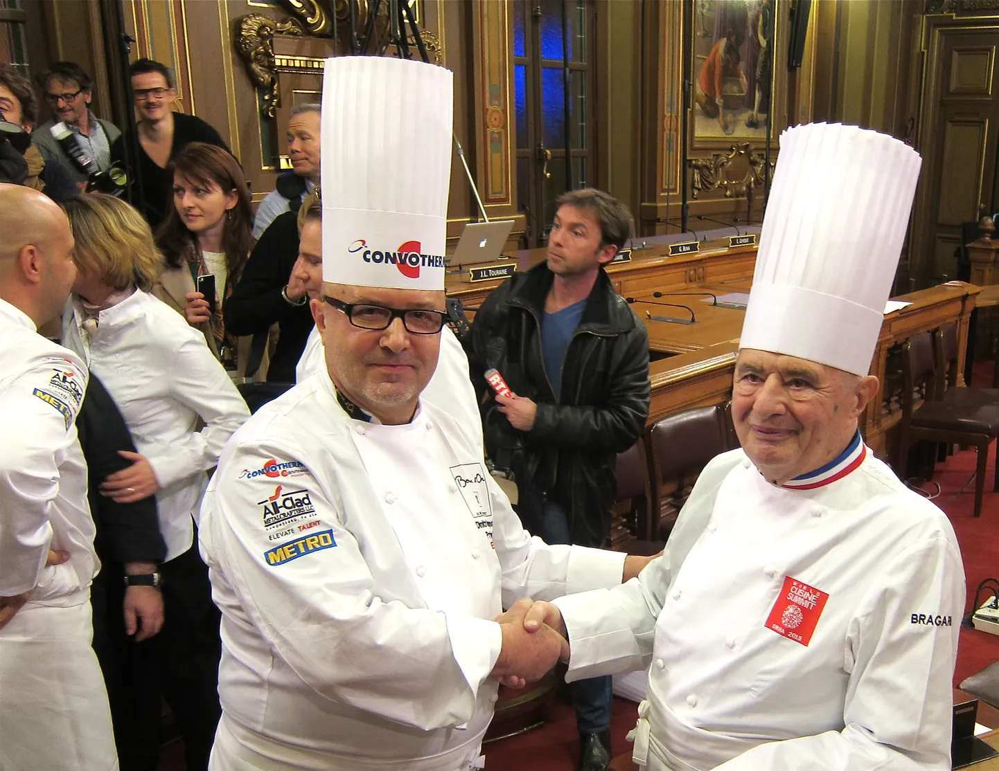 Lyon 2013: Dimitri Demjanov ja Paul Bocuse.