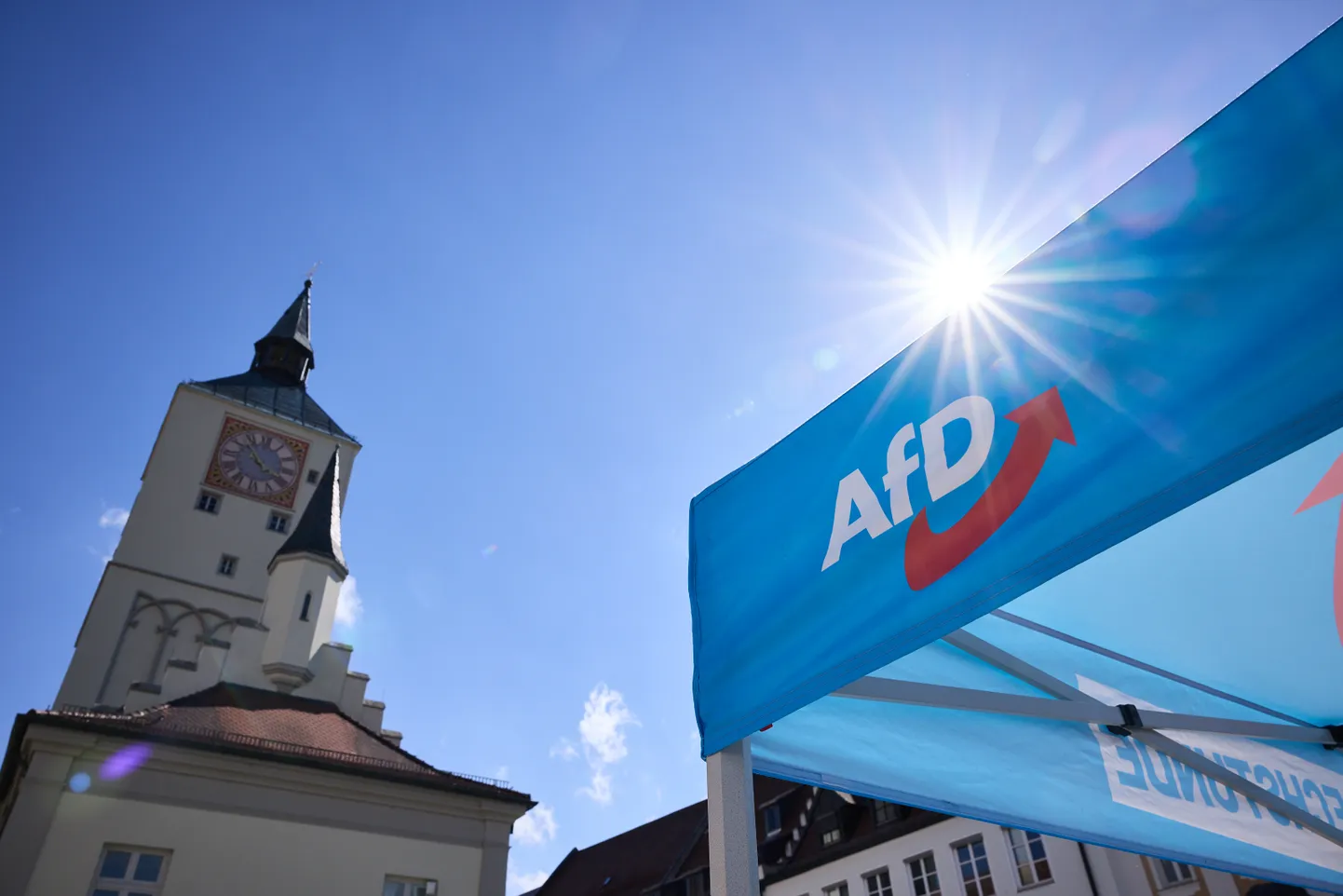 Erakonna Alternatiiv Saksamaale (AfD) valimisreklaam Euroopa Parlamendi valimisteks. Foto on illustratiivne.