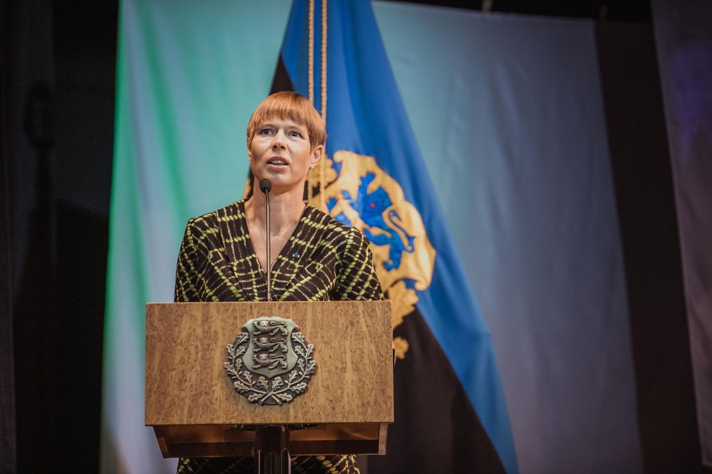 President Kersti Kaljulaid soovis noortele nii avastamis- kui ka koolirõõmu.
