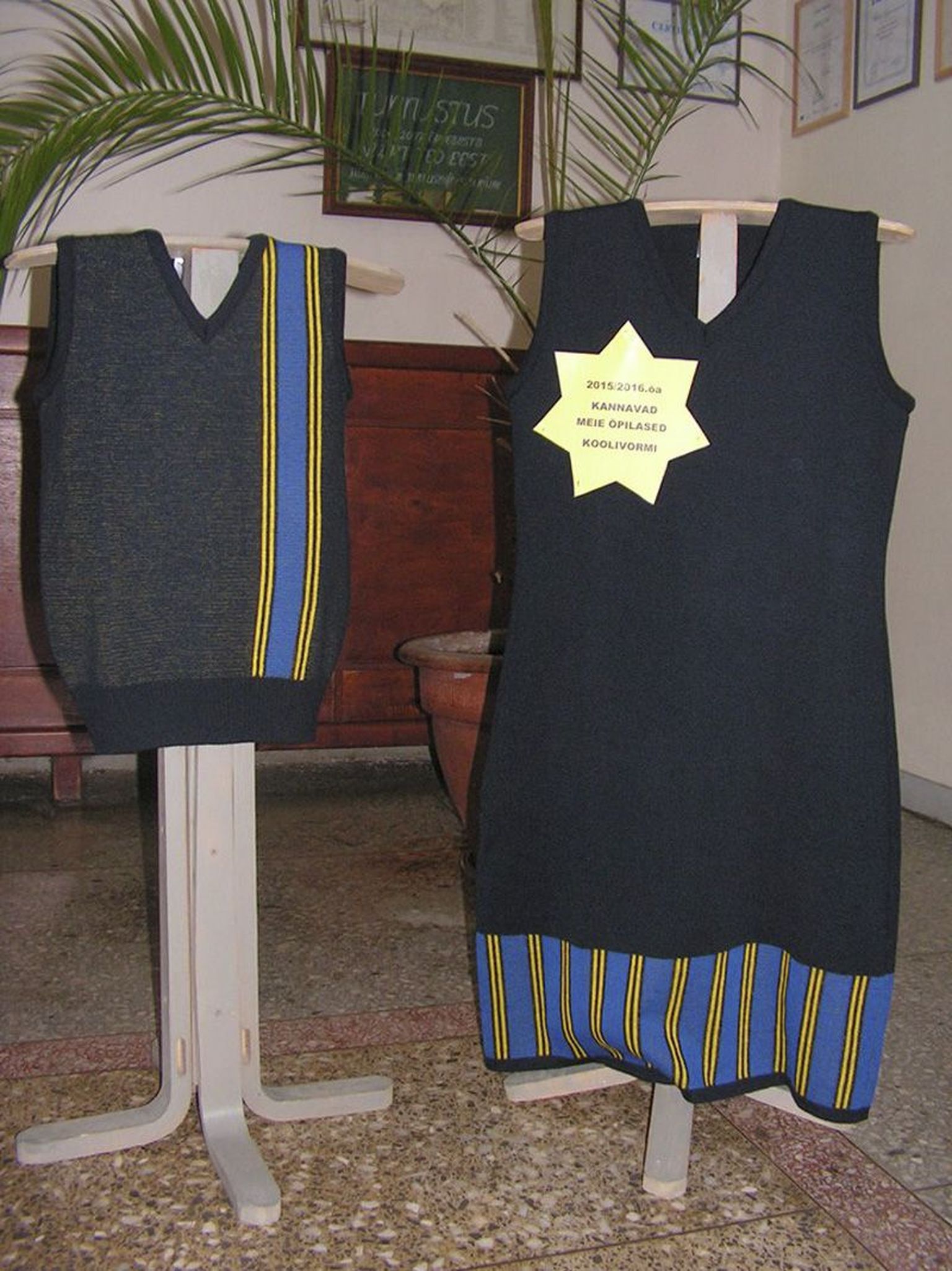 Haljala koolilapsed hakkavad sügisest kandma soliidseid peenvillaseid rõivaid, mida kaunistab Haljala kihelkonna muster.