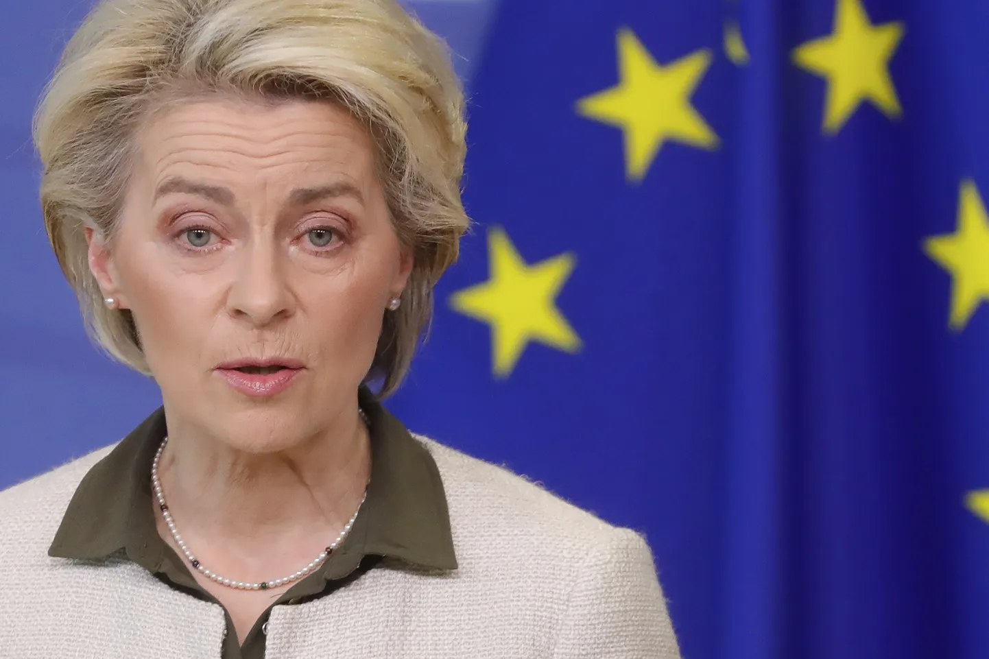 Euroopa Komisjoni president Ursula von der Leyen.