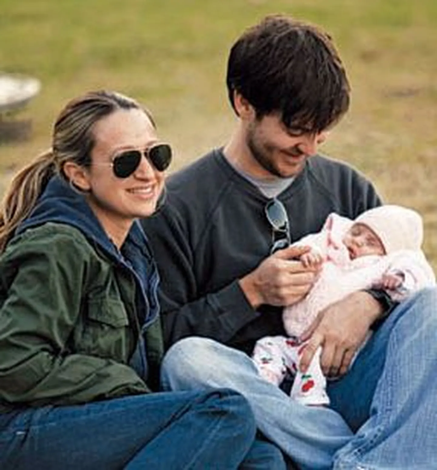 Tobey Maguire, Jennifer Mayer ja nende tütar Ruby Sweetheart