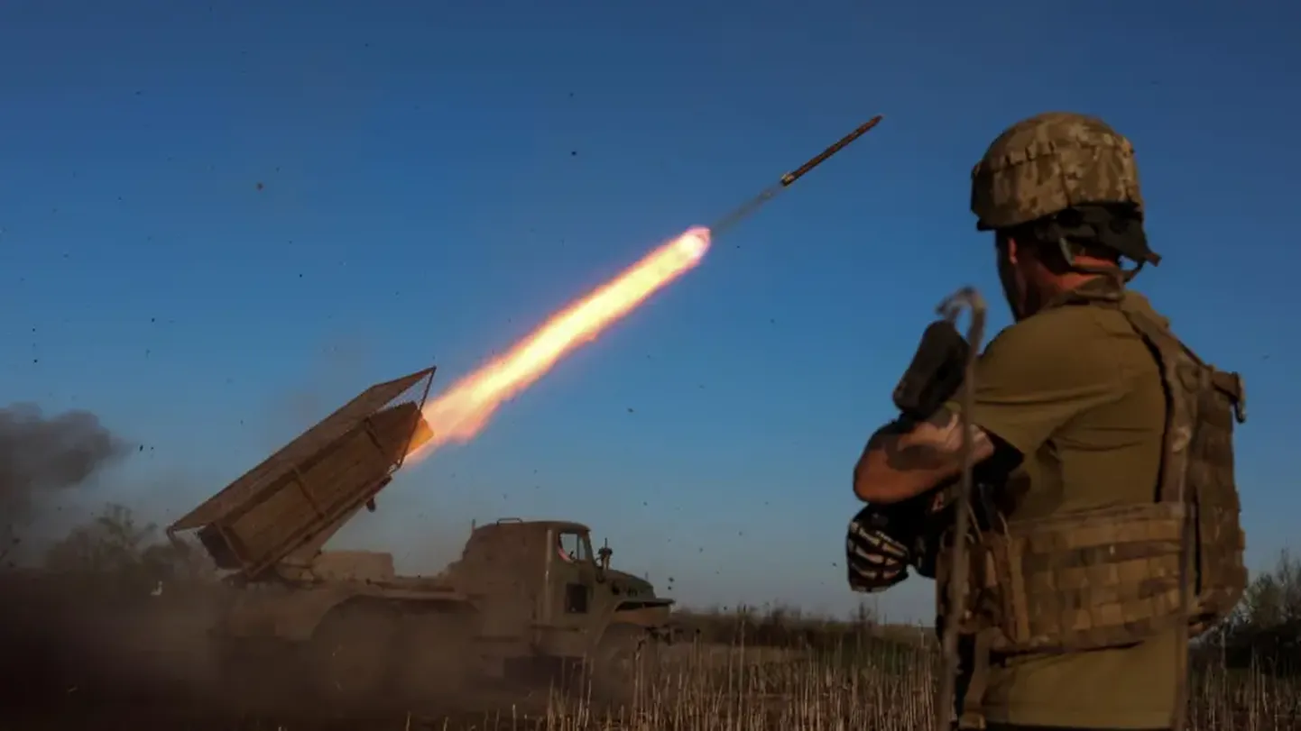 Украинские военные.