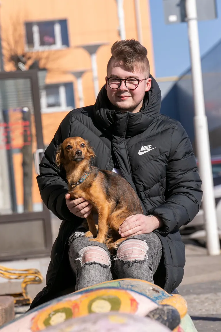 Hullu aja helged hetked: koos armas sõbraga.
