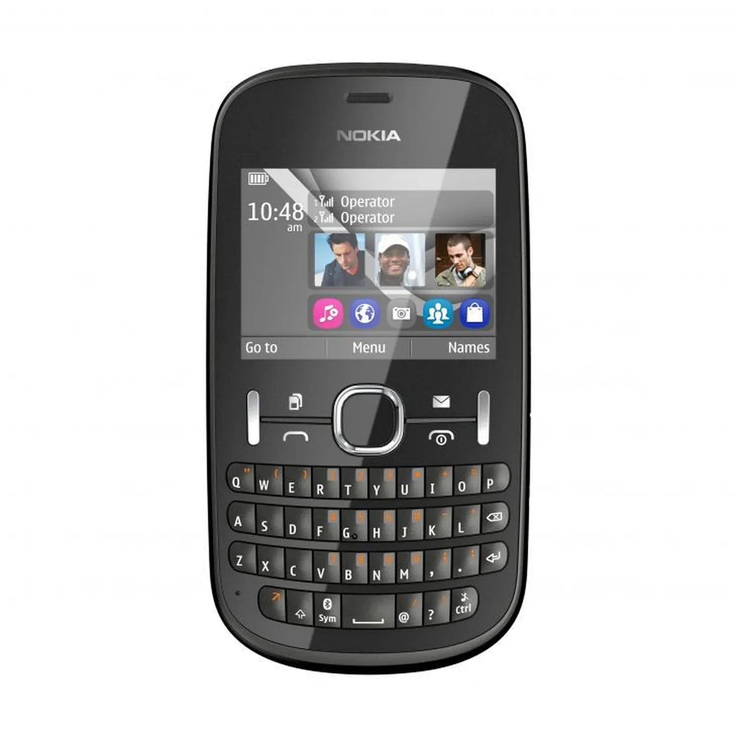 Nokia Asha 200.
