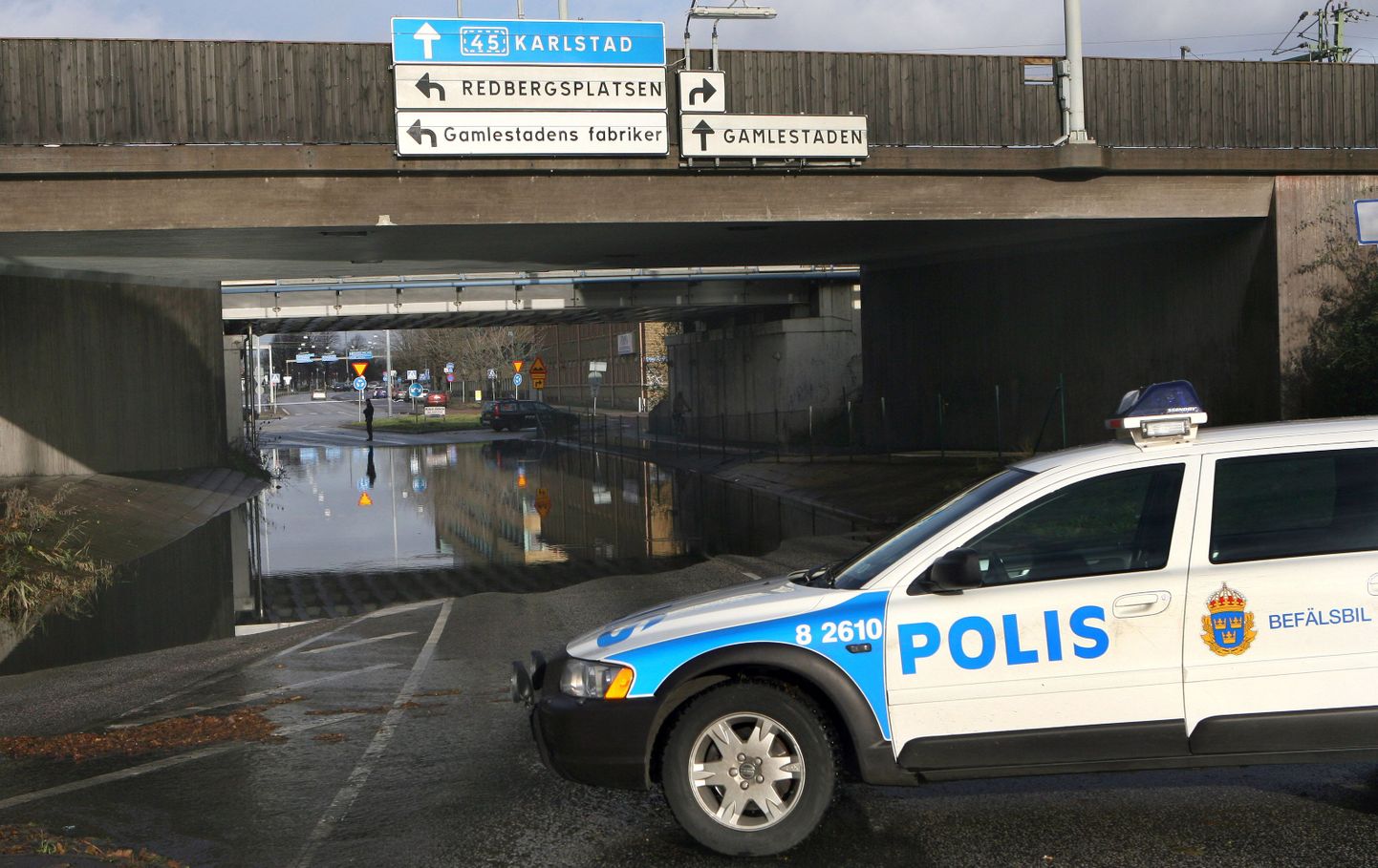 Rootsi politseiauto Göteborgis
