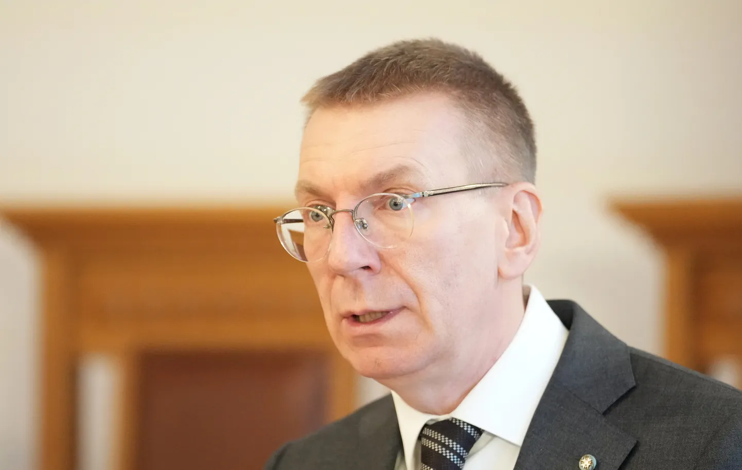 Valsts prezidents Edgars Rinkēvičs.