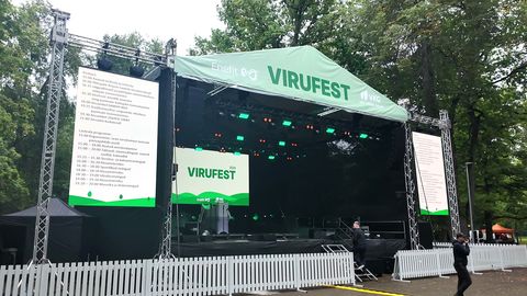 VIDEO ⟩ Pühapäeval on Jõhvi pargis Ida-Virumaa suurim rahvapidu