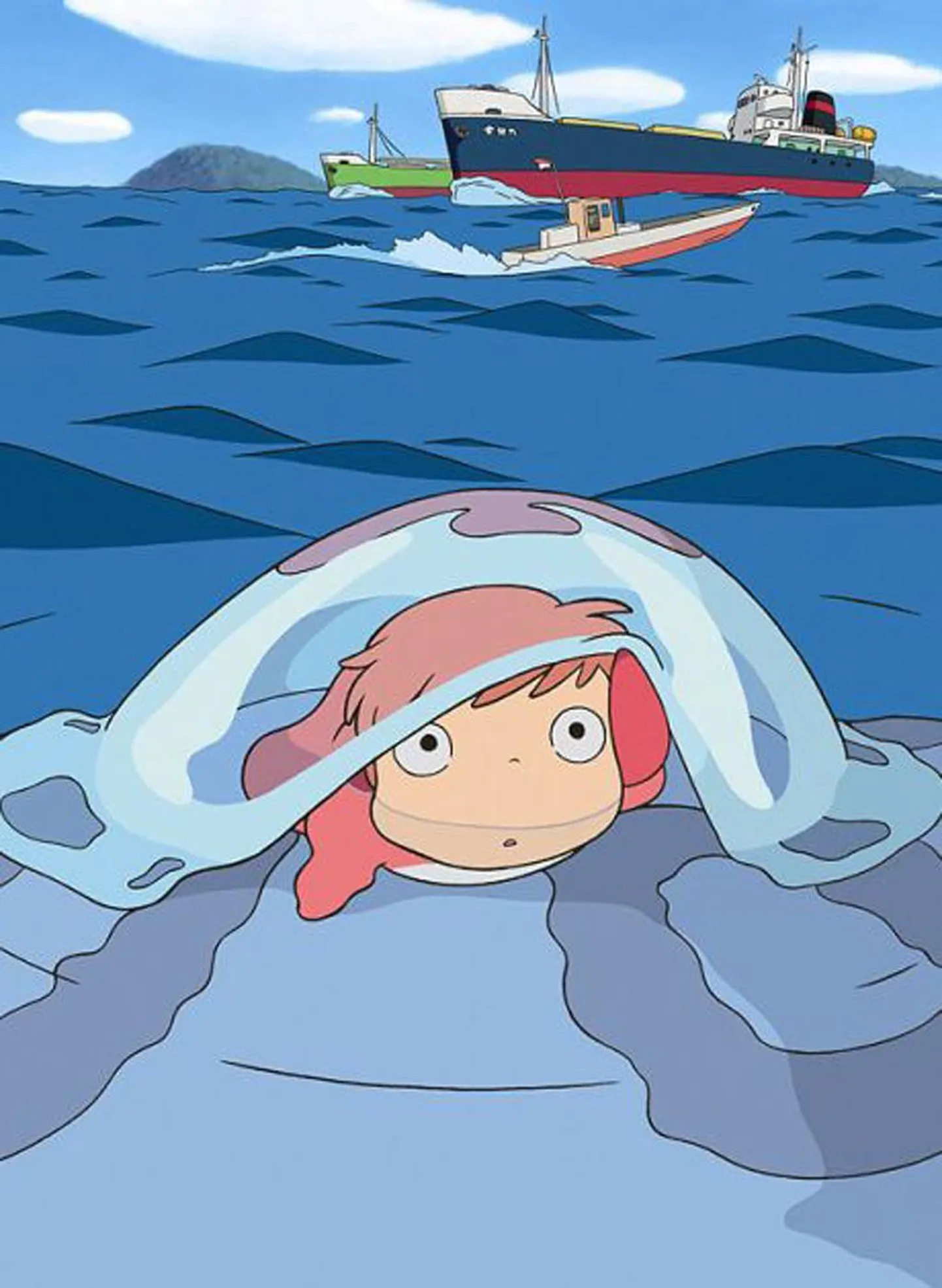 Jaapani animafilmide meistri Hayao Miyazaki heasüdamlik film "Ponyo mäe otsas".