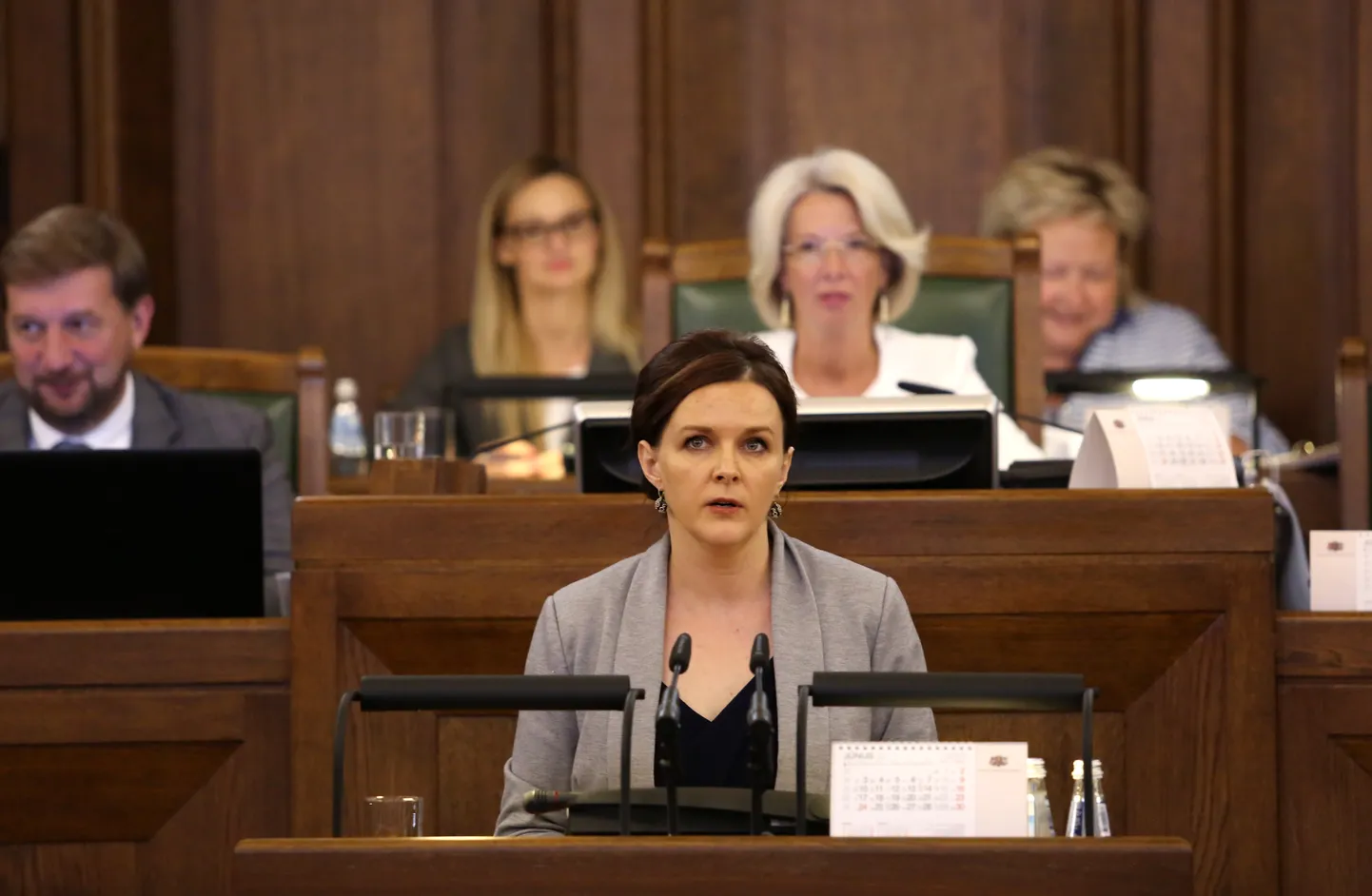 Saeimas deputāte Jūlija Stepaņenko.