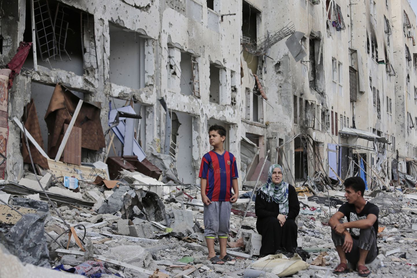 Palestiinlased Gaza sektoris teisipäeval 5. augustil.
