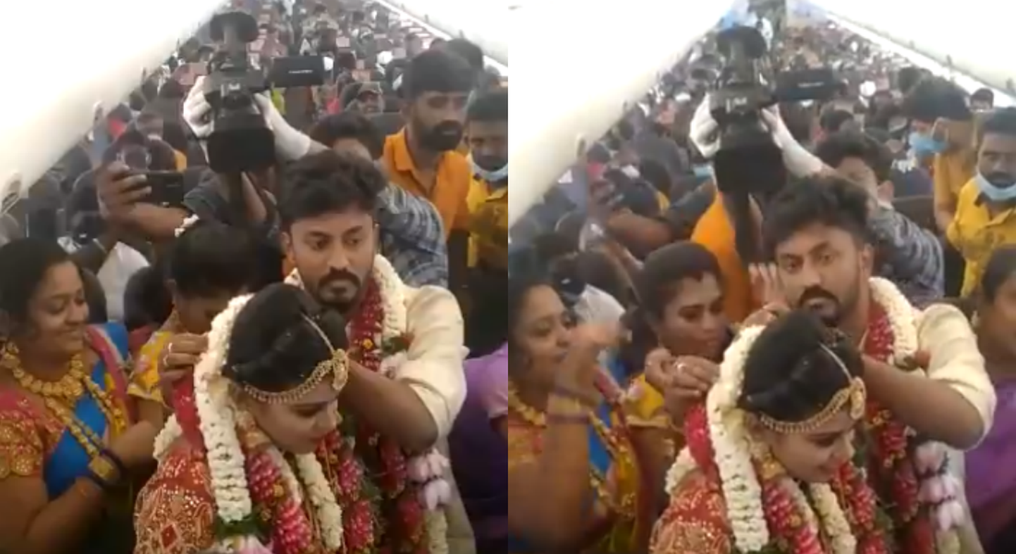 India paarikese pulmad. Kuvatõmmis videost.