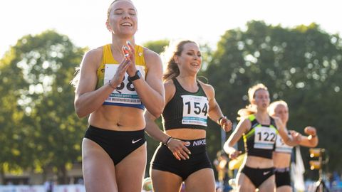 19aastane Ann Marii Kivikas sprintis end Eesti kiireimaks naiseks