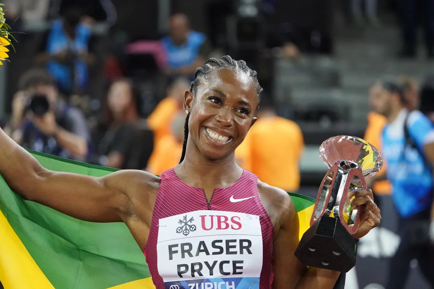 Shelly-Ann Fraser-Pryce.