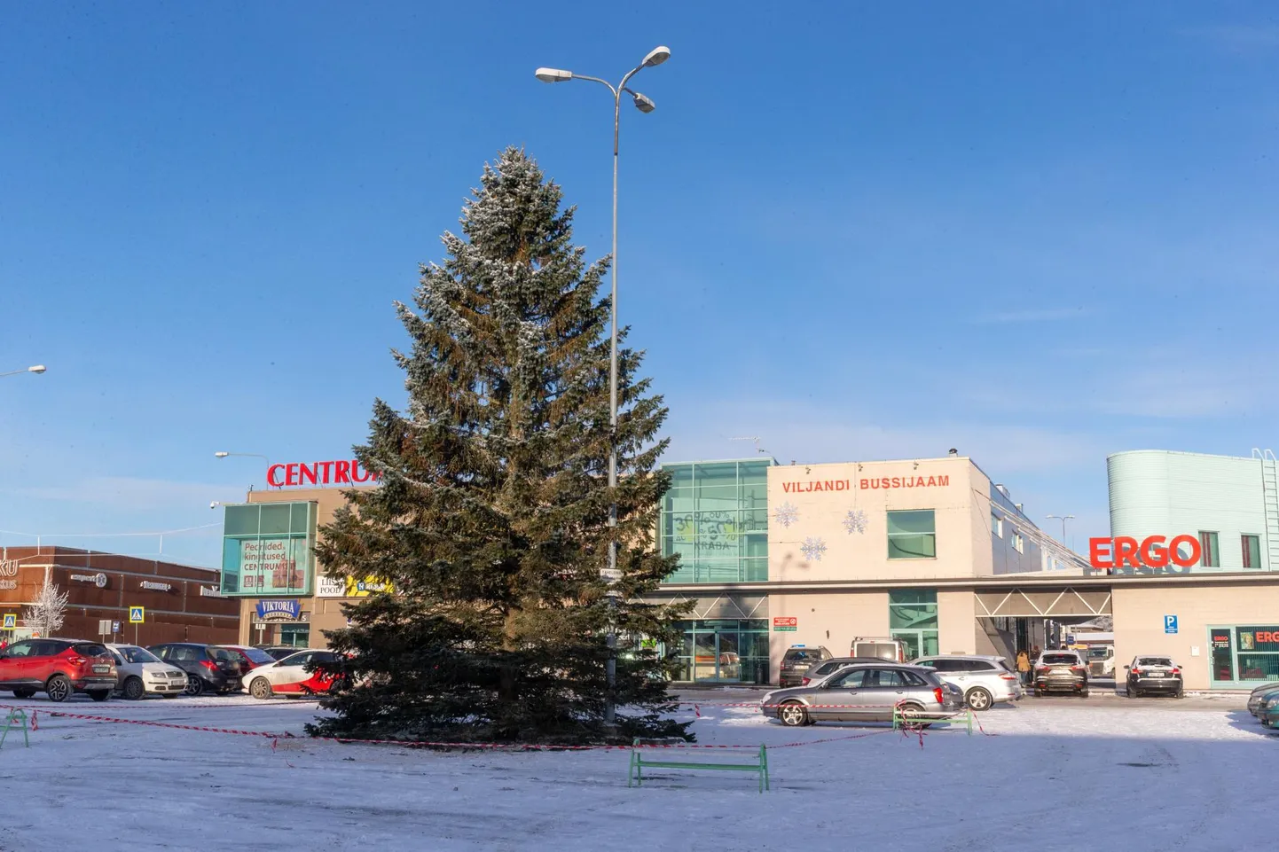 Centrumi platsi jõulukuusk