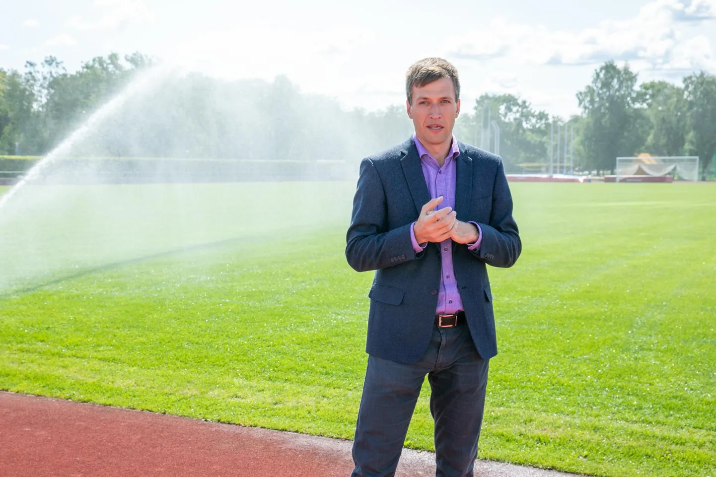 Siim Tuus lahkub spordikeskusest.