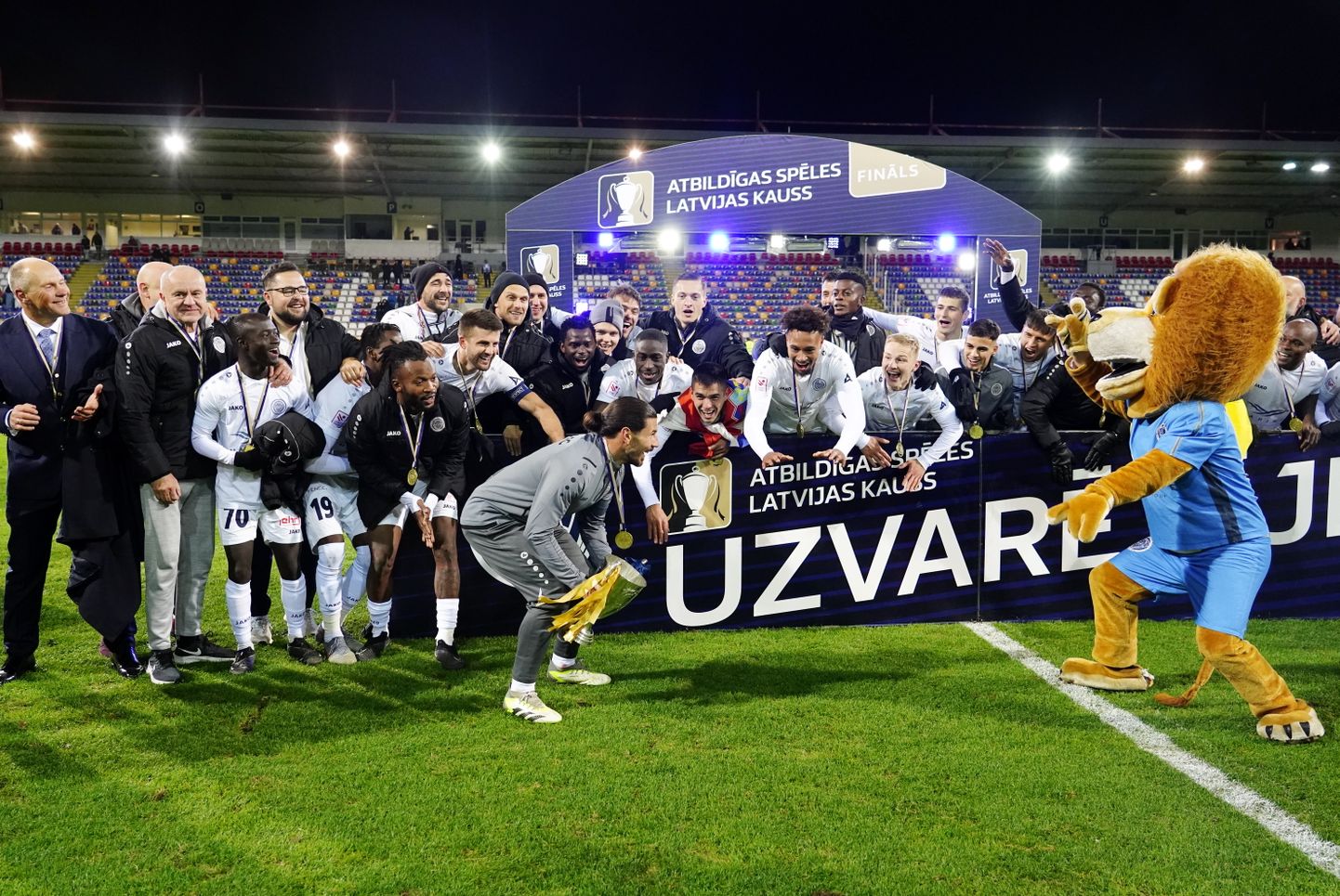 "Riga FC" svin uzvaru Latvijas kausa finālā 2023. gadā