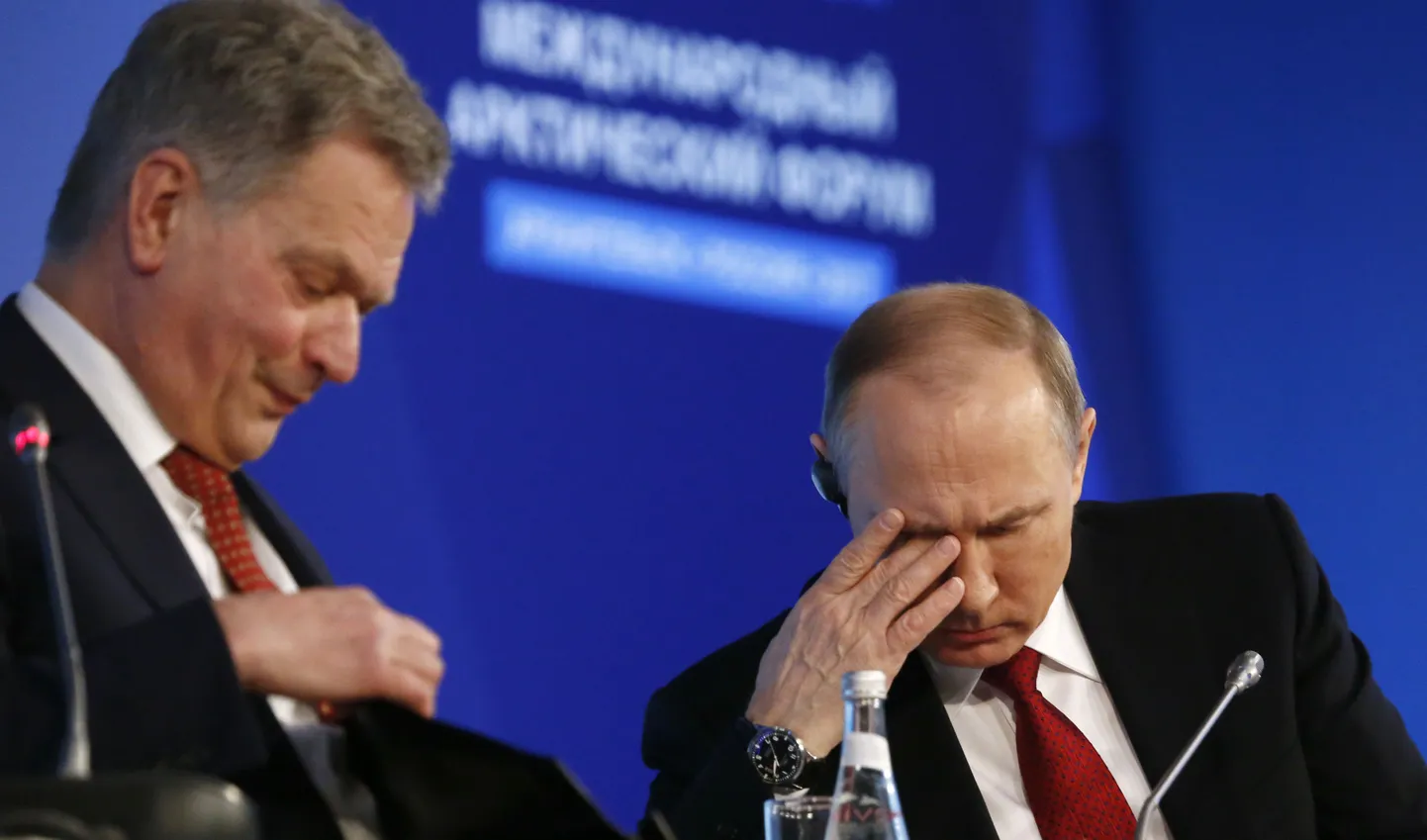 Vladimir Putin ja Sauli Niinistö