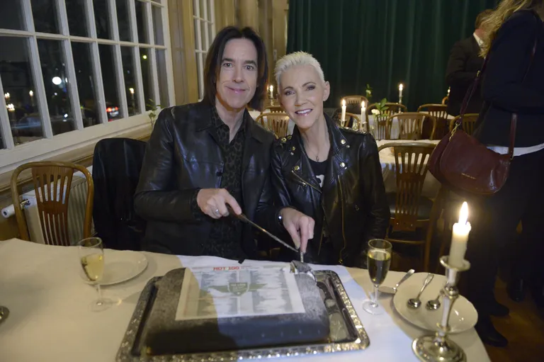 Per Gessle ja Marie Fredriksson tähistasid aprillis 2014 Roxette'i hittpala «The Look» 25. aastapäeva.